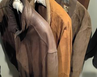 Men's Leather and suede jackets