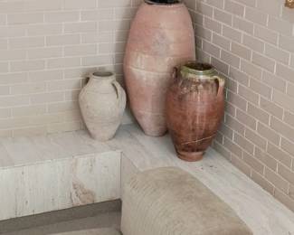 More earthenware large jars