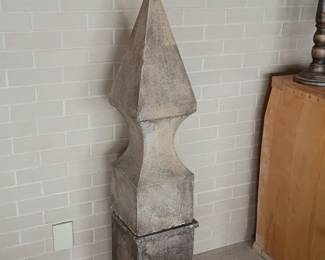 Architectural piece on a base 48"
