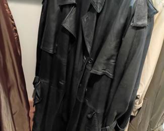 Men's leather coats
