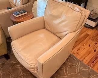Natuzzi Editions Collection Leather Lounge Chair