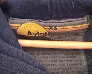 Aviator Nation "5 Stripe" Zip Hoodie