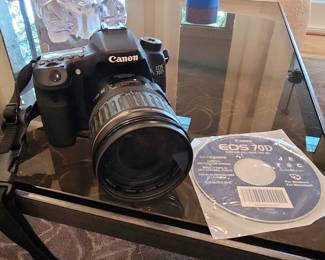 Canon EOS 70D DSLR Camera with Lens and Software