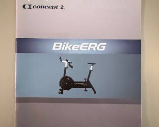Concept2 BikeErg with PM5 Performance Monitor