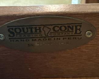 Southcone Solid Wood Writing Desk with Drawer