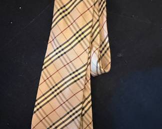 Burberry London Nova Check Silk Tie