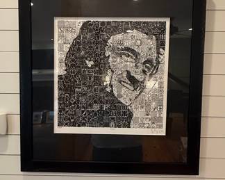 Greg Giegucz "CASH” Portrait Print