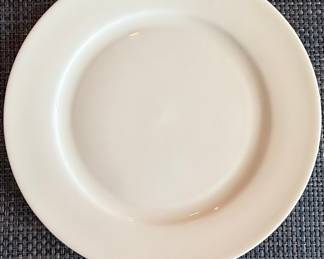 Fitz and Floyd Nevaeh White Fine Bone China Dinner Plate
