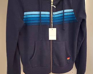 Aviator Nation "5 Stripe" Zip Hoodie