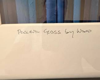 Prairie Grass by Ward Limited Edition Print