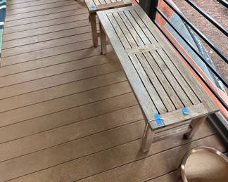 Wooden Outdoor Bench