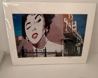 Marilyn Monroe Pop Art Print by Claude Taylor