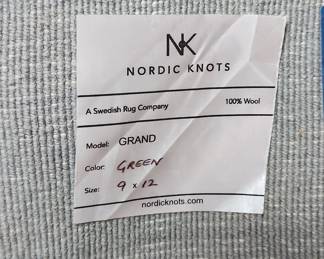 Nordic Knots Grand Model Wool Rug