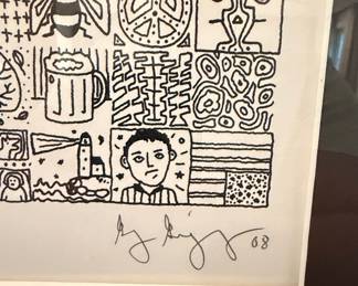 Greg Giegucz "CASH” Portrait Print