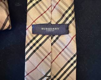 Burberry London Nova Check Silk Tie