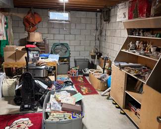 basement storage room