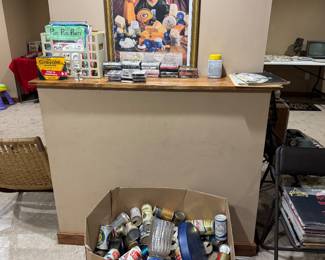 basement rec room
