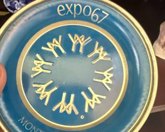 Expo Montreal Souvenir Ashtray or Small Tray