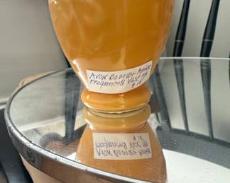 Avon Spring Bouquet Amber Fragrance Vase second image