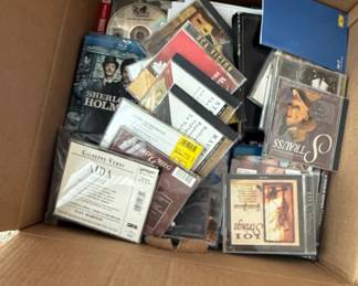 Assorted Classical Music CDs and Bluray
