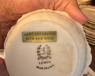 Lenox Swan Trinket Dish with Gold Accent