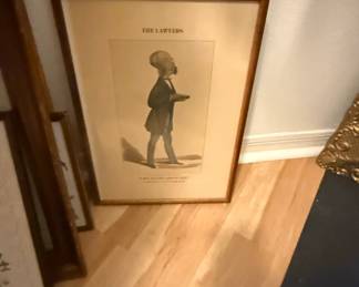 Vanity Fair The Lawyers A Splendid Advocate Lithograph Print