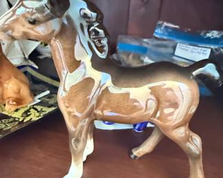 Vintage Carl Scheidig Porcelain Foal Figurine