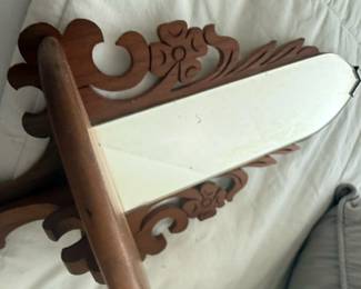 Scroll Products Co. Hand Mirror with Shelf