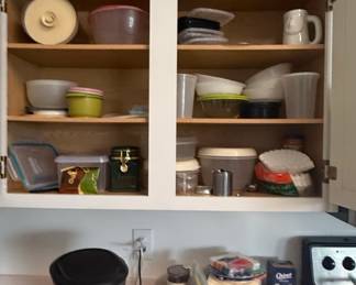 Assorted Kitchenware and Food Storage Containers