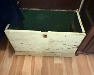 Antique Painted Blanket Chest