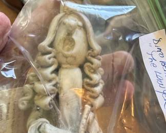 Dino Bencini The Law Ceramic Figurine
