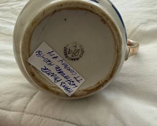 HandPainted Lusterware Creamer with Dutch Scene  TT Company second image