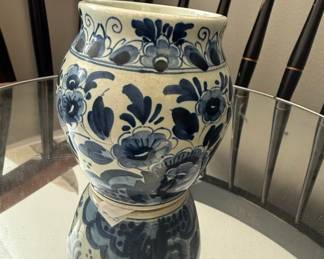 Deeke Holland HandPainted Vase with  and  Markings