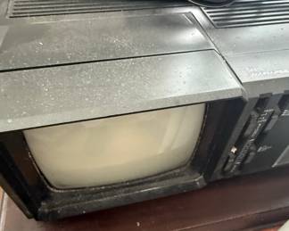 Sears AM or FM Portable CRT Television