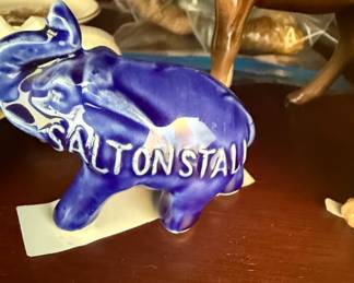 Vintage GOP Elephant Figurine Saltonstall