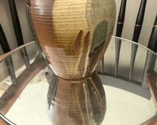 Robert Maxwell for Pottery Craft USA Drip Glaze Vase second image