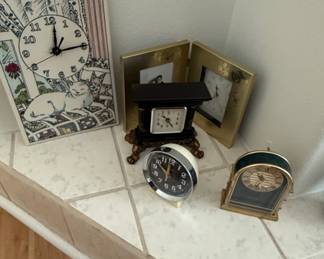 Collection of Decorative Clocks
