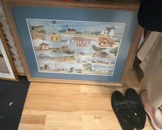 Eastham Folk Art Print