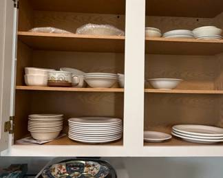 Assorted Dinnerware and Glassware Set