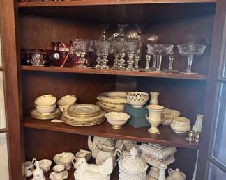 Assorted Vintage Glassware and China Set