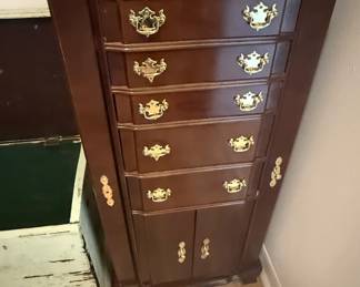 Vintage Lingerie Chest of Drawers with Mirror
