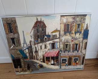 Painting.  Paris.  Artist