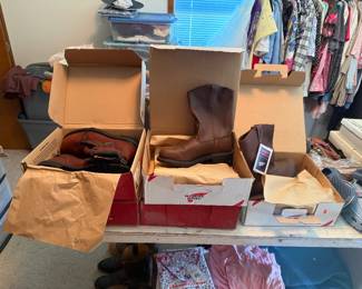 New Redwing Work Boots