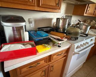 Silverware, Ice Machine, Pots & Pans