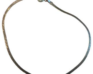 1024 - Sterling Silver 925 Stamped Bracelet - 7.25 inches