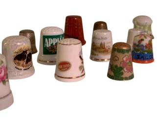 464 - Group Lot of Assorted Thimbles