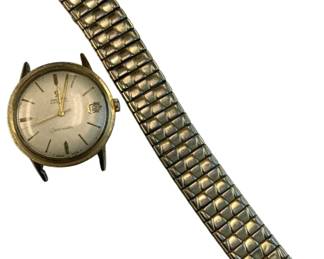 1015 - Durham Life Insurance Co Service Watch 14K GF (Description): Stamped 14K GF