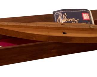 312 - Dulcimer Made by Davis Gregory 1990 (Description): 36 x 7 x 4