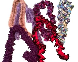 441 - Group Lot of Assorted Scarfs