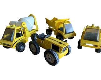 66 - Lot of Vintage Toy Trucks